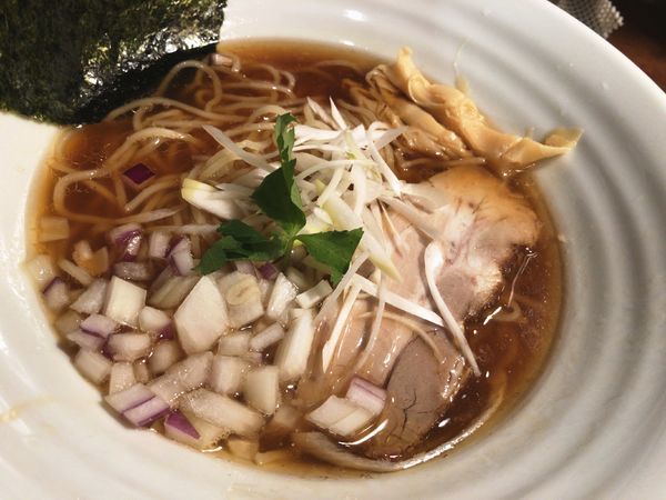 「煮干しそば」@煮干しそば 梵の写真