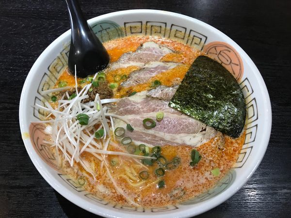 「白胡麻坦々麺」@火門拉麺の写真