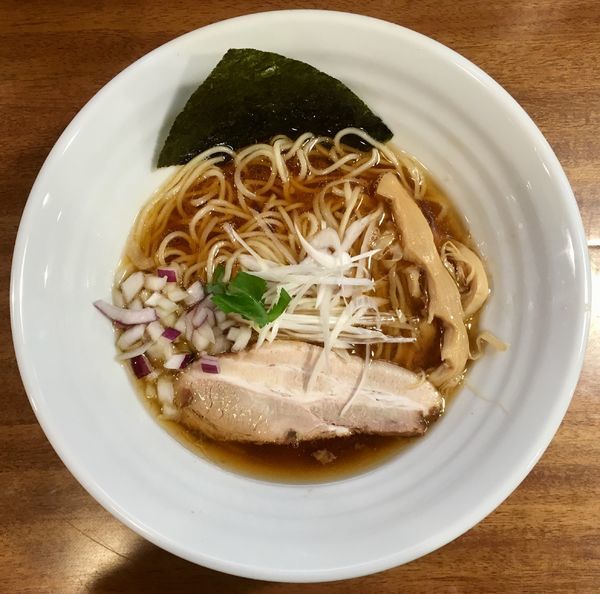 「煮干しそば＋和え玉」@煮干しそば 梵の写真