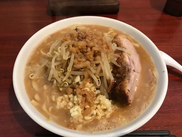 「豚ラーメン」@俺の生きる道 つくば店の写真