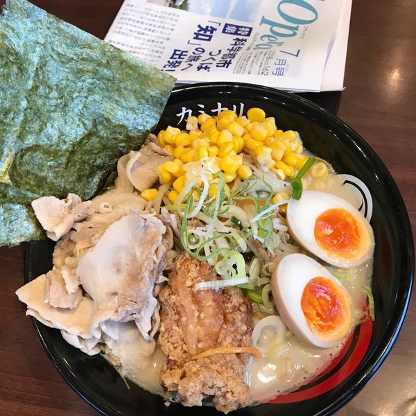 「味噌タンメン」@茨城タンメン カミナリ つくば店の写真