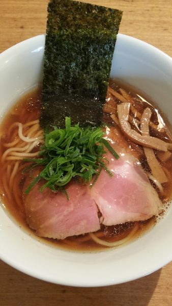 「ハーフサイズ醤油RAMEN」@麺や渦雷UZURAIの写真