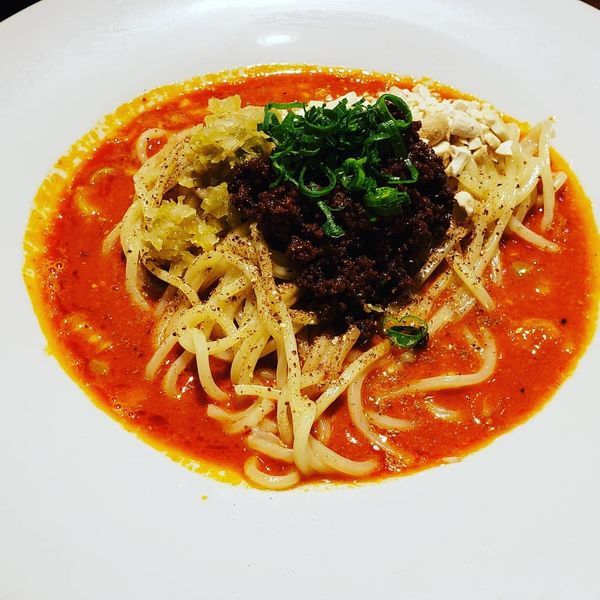 「正宗担々麺　汁なし880円☆」@成都正宗担々麺 つじ田の写真