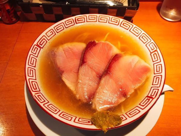 「寒ブリラーメン&バターライスセット」@食堂酒場 Graciaの写真