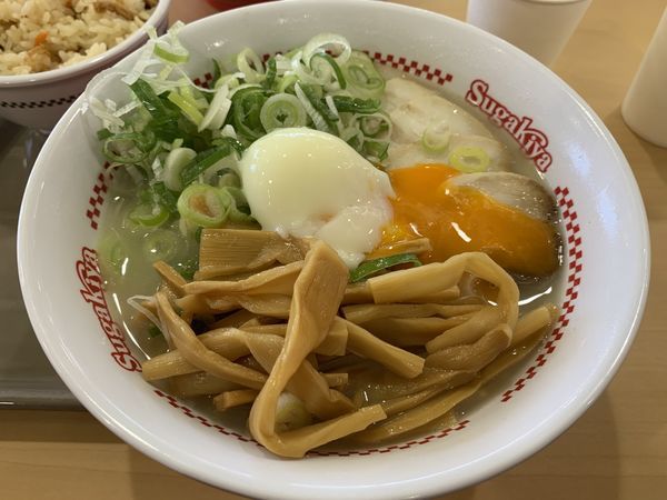 「お得セットB+でら盛りトッピング」@スガキヤ モレラ岐阜店の写真