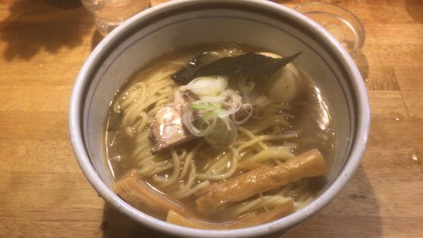 「味付たまご入りらーめん＋カールスバーグ：1,230円」@こうかいぼうの写真