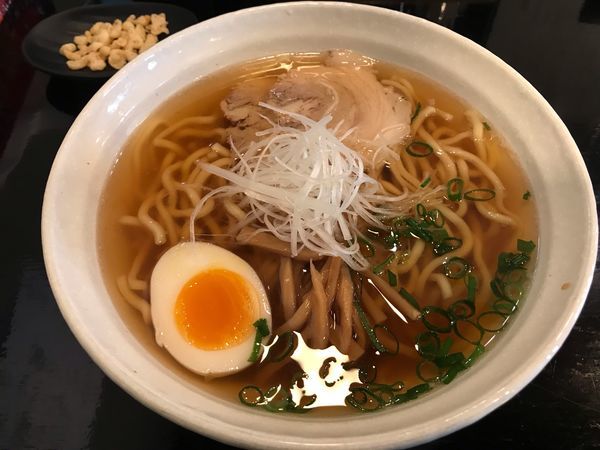 「【今月の麺】まぐろ節ラーメン  850円」@麺処 松。の写真