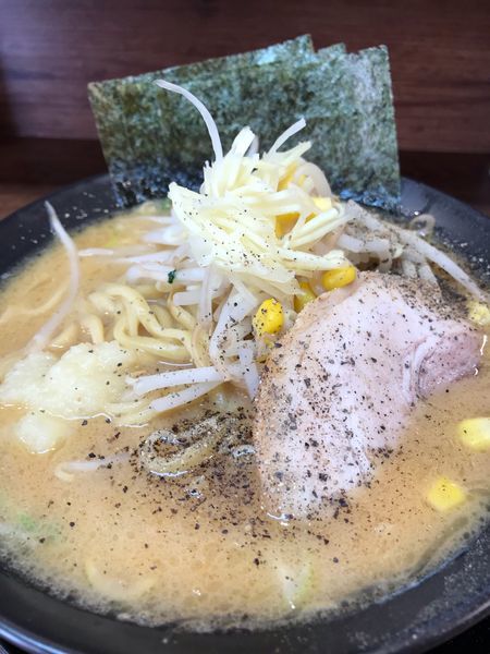 「味噌豚骨らーめん」@横浜家系ラーメン 駒込家の写真