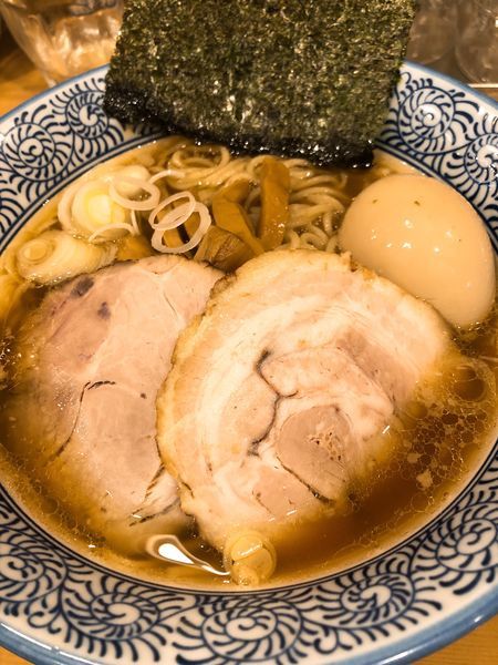 「中華そば ¥780＋味玉 ¥100」@中華そば 笑歩の写真