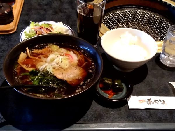 「ラーメンランチ780円」@焼肉あぐり楽楽苑の写真