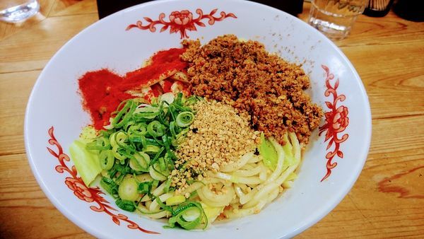 「汁なし担々麺(並)」@自家製麺 てんかの写真