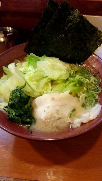 「きゃべつらーめん（６００円）」@らーめん ゑびすの写真