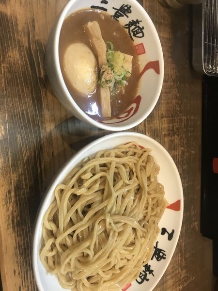 「特製魚介つけ麺」@三豊麺 なんば日本橋店の写真