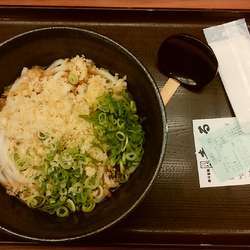 ぶっかけうどん　１.５玉　冷　350円
