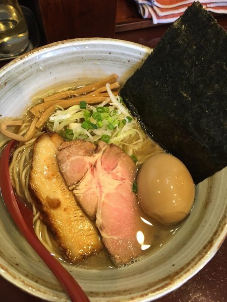 「煮干塩 味玉」@麺屋 照の坊の写真