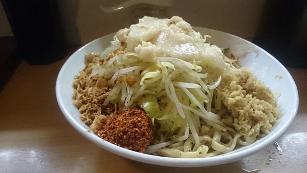 「大・汁なし・ショウガ(アブラ辛味)¥980」@豚星。の写真
