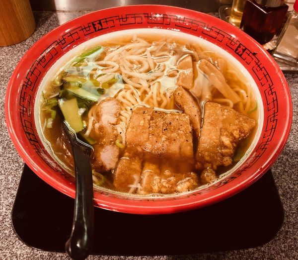 「排骨拉麺（固め￥850）」@万世麺店 有楽町店の写真