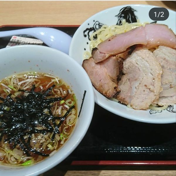 「特製つけざる」@松戸富田麺業 千葉駅構内店の写真