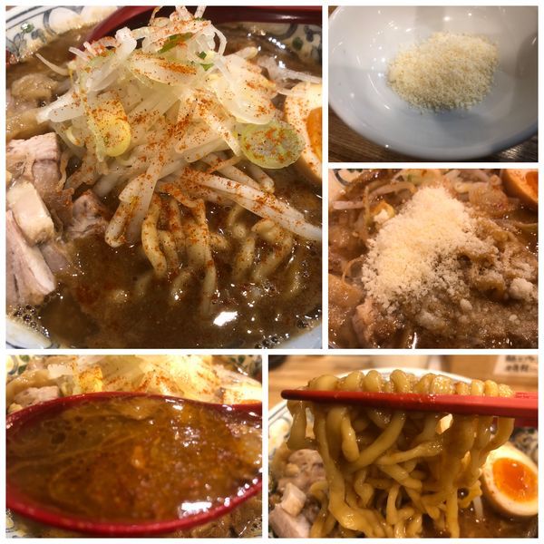 「【限定】麺や七彩リスペクト TOKYO味噌らーめん江戸甘」@くじら食堂 nonowa東小金井店の写真