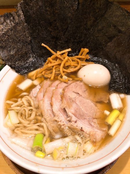 「得のせ 中華そば（小）¥1200」@中華そば 葉山の写真