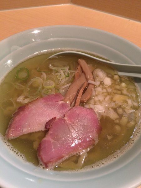 「中華そば 塩 ７５０円」@中華そば 麦萬の写真