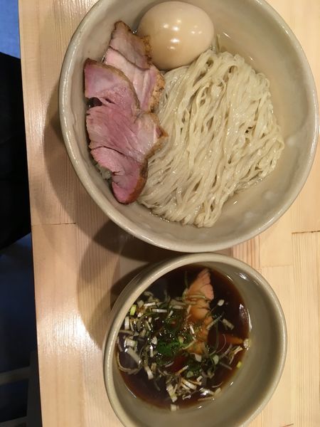 「特製鰹昆布出汁つけ麺」@迂直の写真