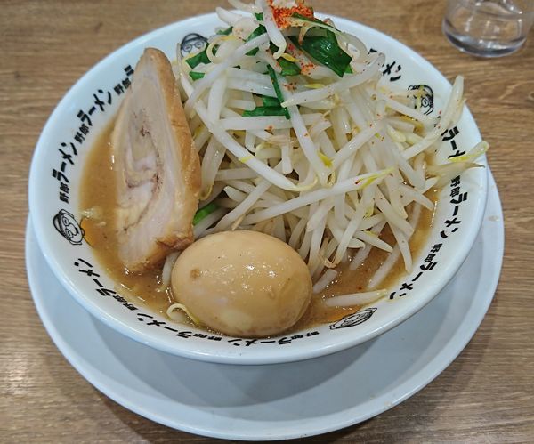 「味玉野郎(880円)」@野郎ラーメン 鶴瀬東口店の写真