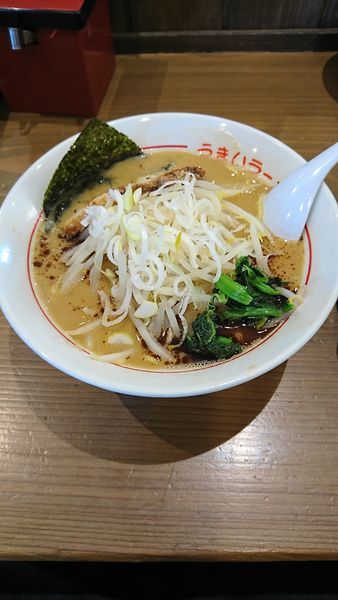 「黒うまいラーメン  ８００円」@松福 御殿場インター店の写真