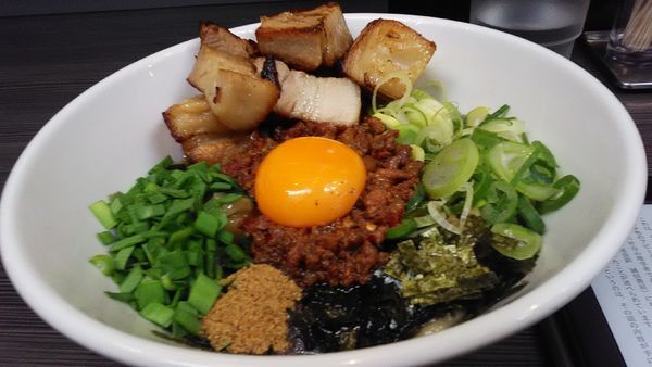 「肉入り台湾混ぜそば」@麺屋 こころ 蒲田店の写真