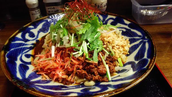 「桜エビ汁なし担々麺」@辛っとろ麻婆麺 あかずきん 蒲田店の写真