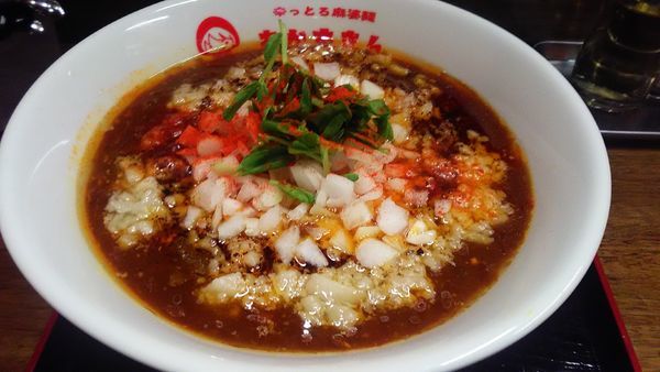 「背油カレー麻婆麺」@辛っとろ麻婆麺 あかずきん 蒲田店の写真
