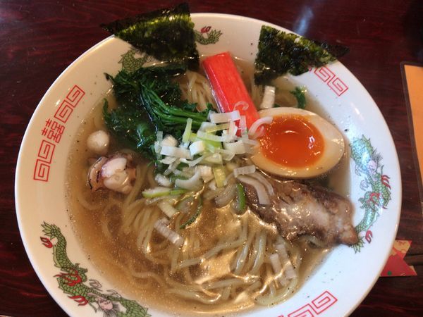 「らぁめん500円」@たこ焼 しんちゃんの写真