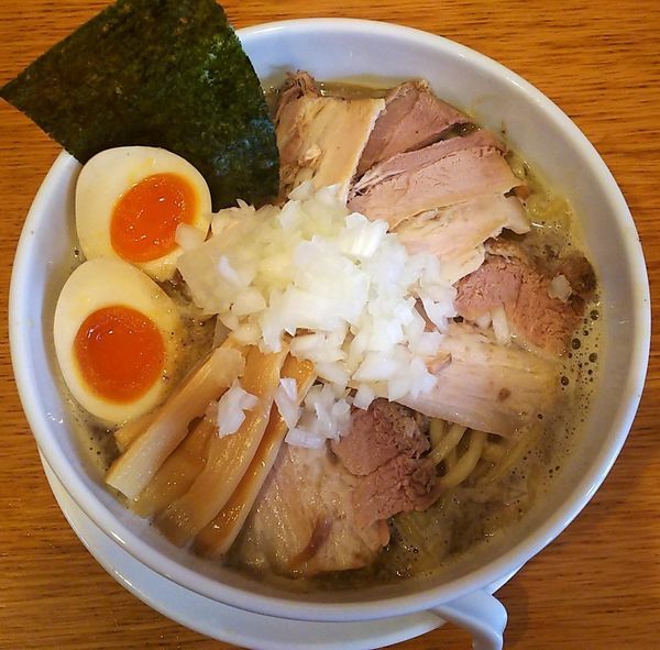 「特 煮干しどろそば 並(250g)」@煮干そば とみ田の写真