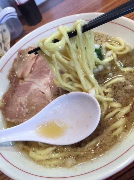 「背脂煮干そば」@niboの写真