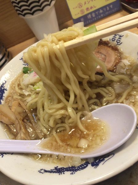 「アブラ煮干しそば小」@煮干そば 流。の写真