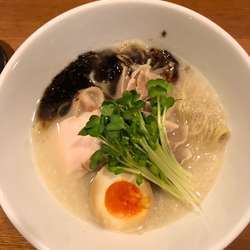 背脂塩とんこつ麺