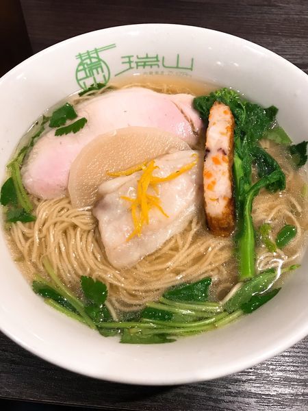 「[限定]鯛出汁潮蕎麦」@中華蕎麦 瑞山（ZUIZAN）の写真