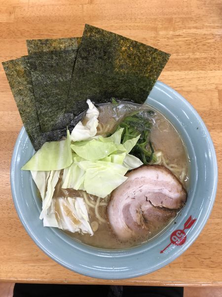 「ラーメン中盛り（麺硬め）」@信州五十六家 広丘店の写真