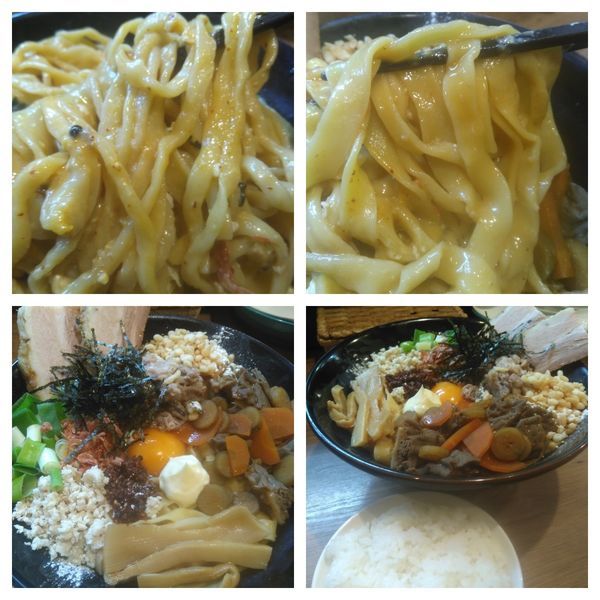 「牛スジまぜＳＯＢＡ」@麺家 Shumen Doushiの写真