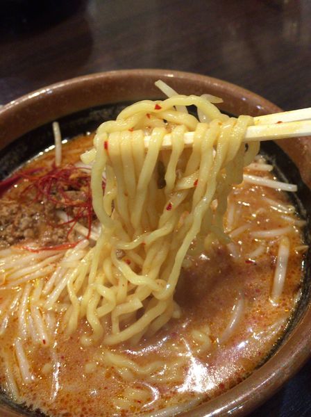 「北海道    辛味噌」@蔵出し味噌 麺場壱歩 所沢店の写真