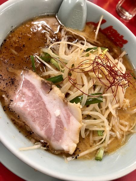 「【期間限定】特製もやし味噌ラーメン￥870」@山岡家 川島店の写真