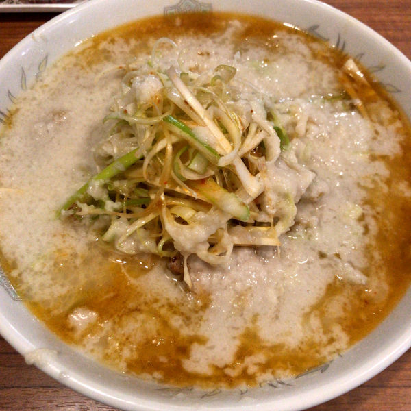 「ネギ味噌　800円　背脂　10円」@麺＆cafe Coi.Coi.の写真