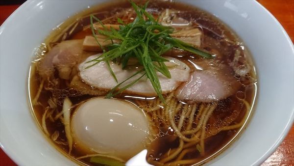 「地鶏の中華SOBA(醤油)+味玉」@麺屋 鶏っぷの写真