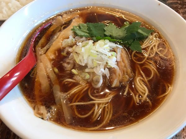 「【限定】上・黒鶏SOBA  800円」@NOODLE MANの写真