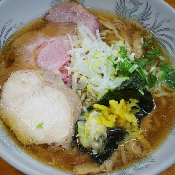 「【限定】鳥中華そば （醤油）７５０円」@らーめん逆流の写真