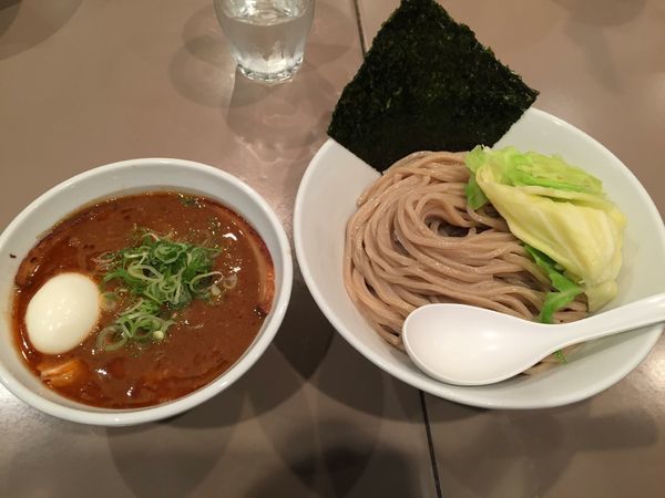 「海老味噌つけ麺 全部入り」@つけ麺 五ノ神製作所の写真