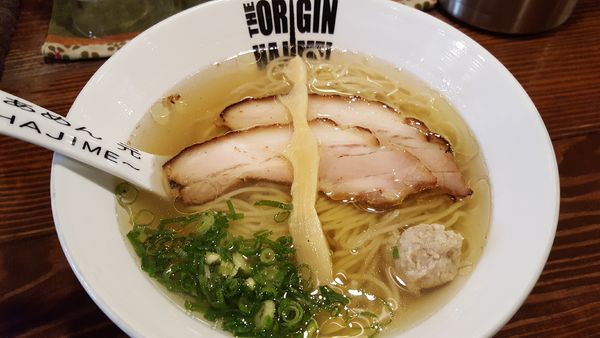 「塩らあめん」@らあめん元の写真