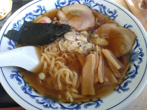 「和風ラーメン 500円」@和風レストラン みずほの写真