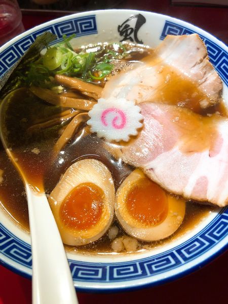 「醤油ラーメン ¥700＋味玉 ¥100」@風は南からの写真