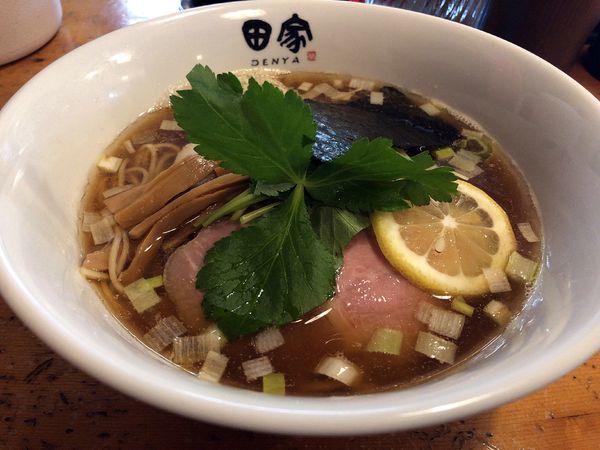 「正月限定 のどぐろそば(850円)」@中華そば 田家 本店の写真